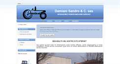 Desktop Screenshot of damianimacchineagricole.com